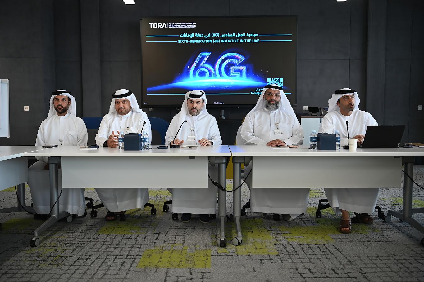 أعلنت هيئة تنظيم الاتصالات والحكومة الرقمية عن إطلاق مبادرة الجيل السادس (6G) في دولة الإمارات العربية المتحدة، وذلك خلال لقاء اللجنة الذي استضافته الهيئة بمشاركة نخبة من الشركاء من الجهات الحكومية الاتحادية والمحلية، ومشغلي خدمات الاتصالات،